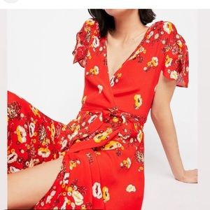 Free People Jess floral dress